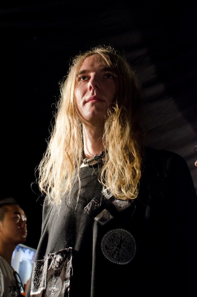 Liam Hodges SS15 Mens collections, Dazed backstage 2