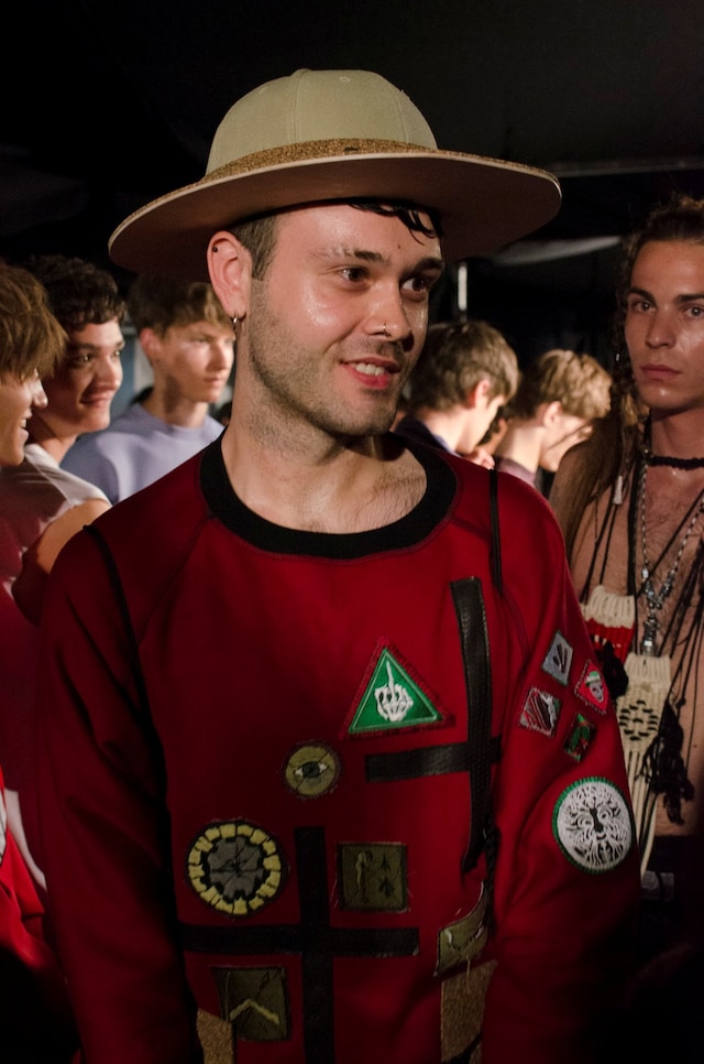 Liam Hodges SS15 Mens collections, Dazed backstage 4
