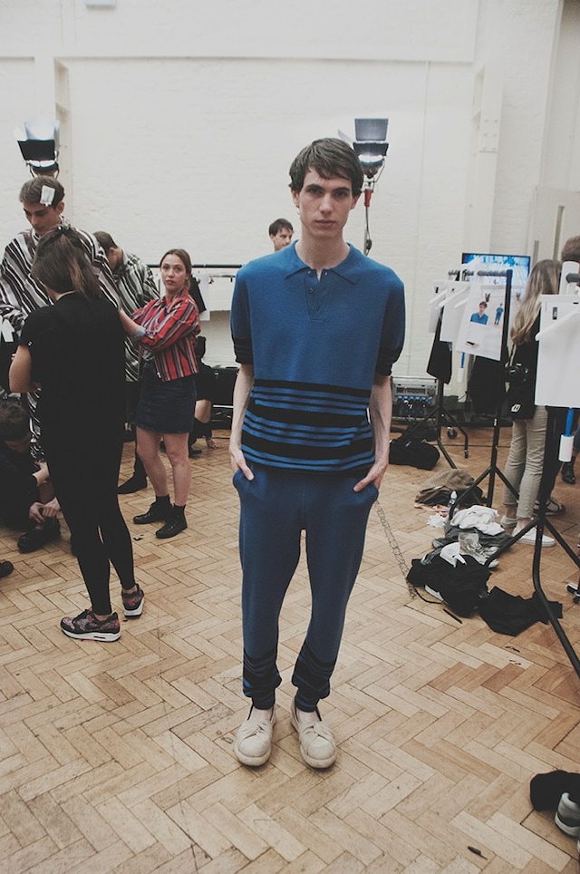 J.W. Anderson SS15 Mens collection, Dazed backstage 13