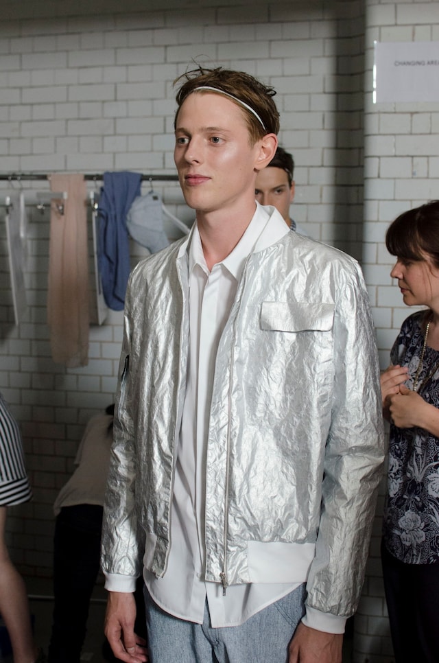 Richard Nicoll, SS15 Mens collection, Dazed backstage 1