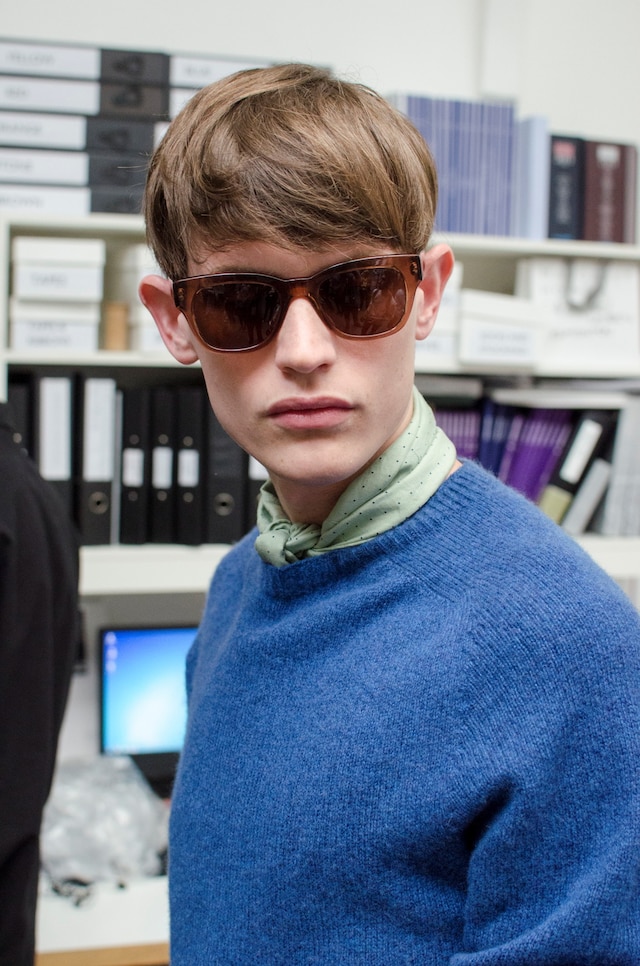 Margaret Howell SS15 Mens collections, Dazed backstage 0