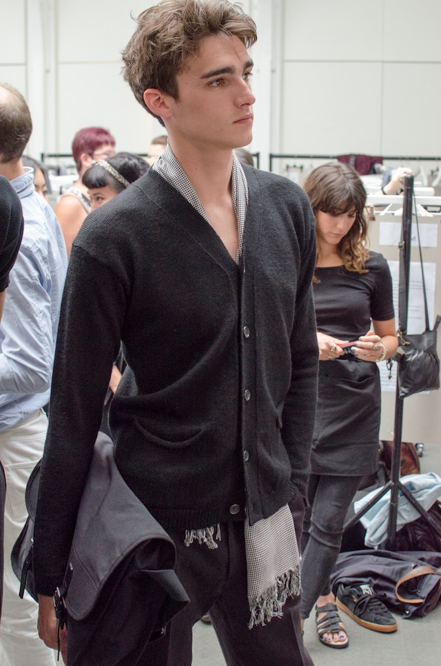 Margaret Howell SS15 Mens collections, Dazed backstage 12