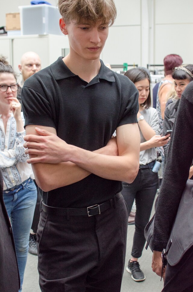Margaret Howell SS15 Mens collections, Dazed backstage 14