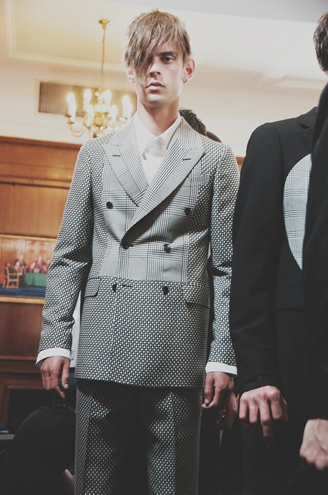 Alexander McQueen SS15 Mens collections, Dazed backstage 10