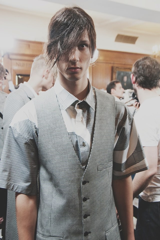 Alexander McQueen SS15 Mens collections, Dazed backstage 12