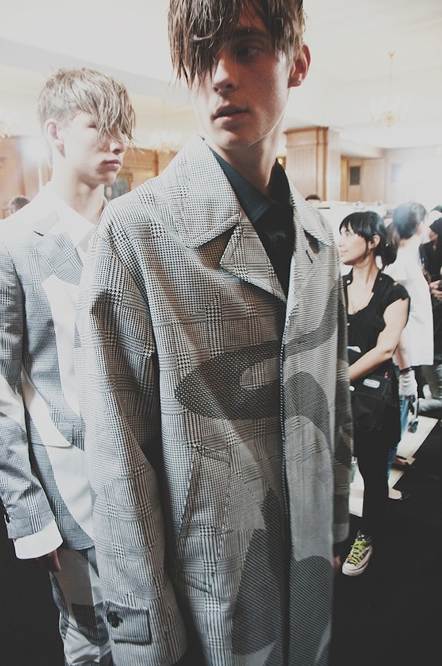 Alexander McQueen SS15 Mens collections, Dazed backstage 16