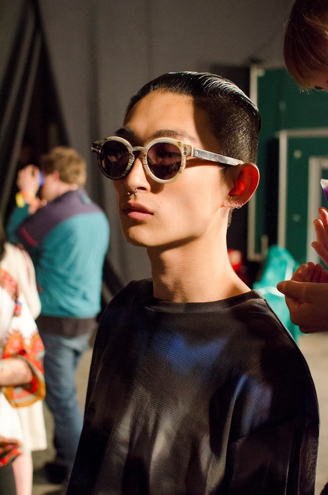 Casely-Hayford SS15 Mens collections, Dazed backstage 4