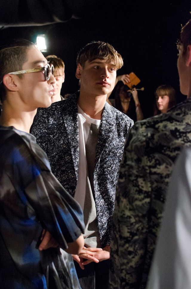  Casely-Hayford SS15 Mens collections, Dazed backstage 6