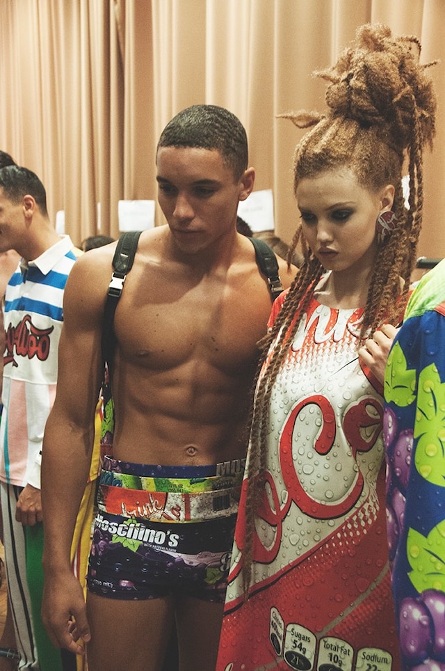 Moschino SS15 Mens collections, Dazed backstage 0
