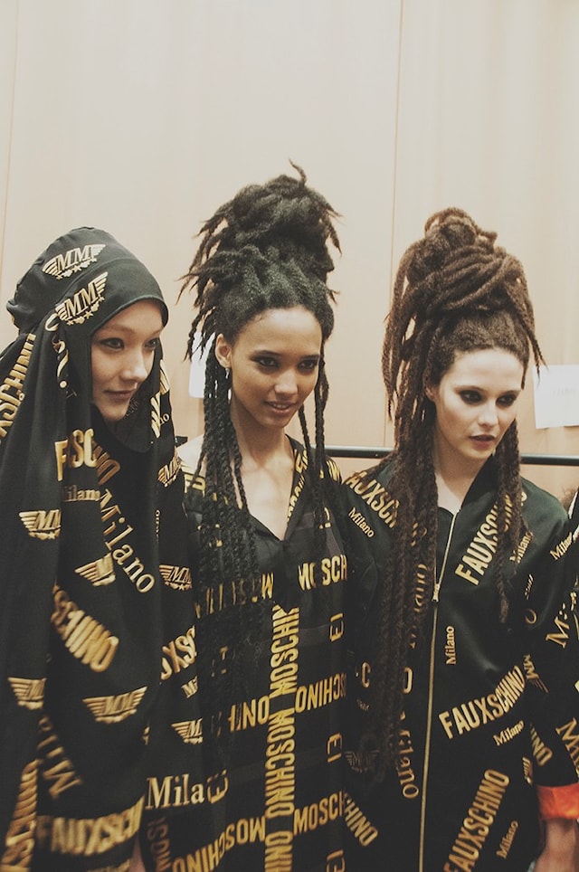 Moschino SS15 Mens collections, Dazed backstage 6