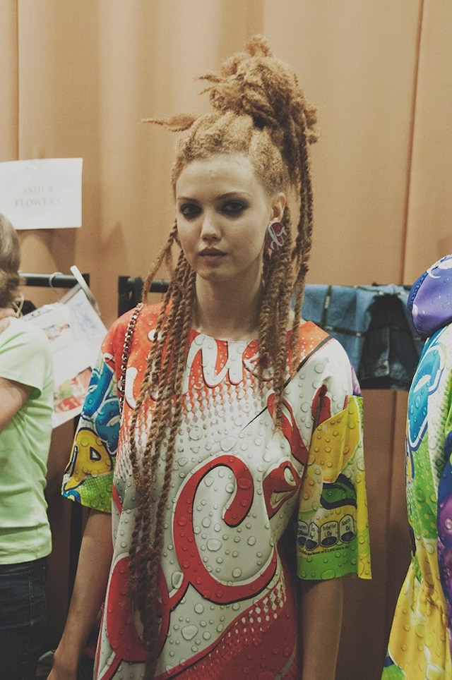 Moschino SS15 Mens collections, Dazed backstage 5