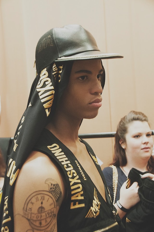 Moschino SS15 Mens collections, Dazed backstage 3