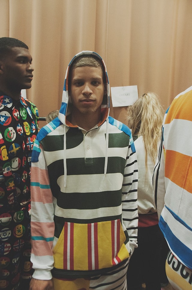 Moschino SS15 Mens collections, Dazed backstage 11