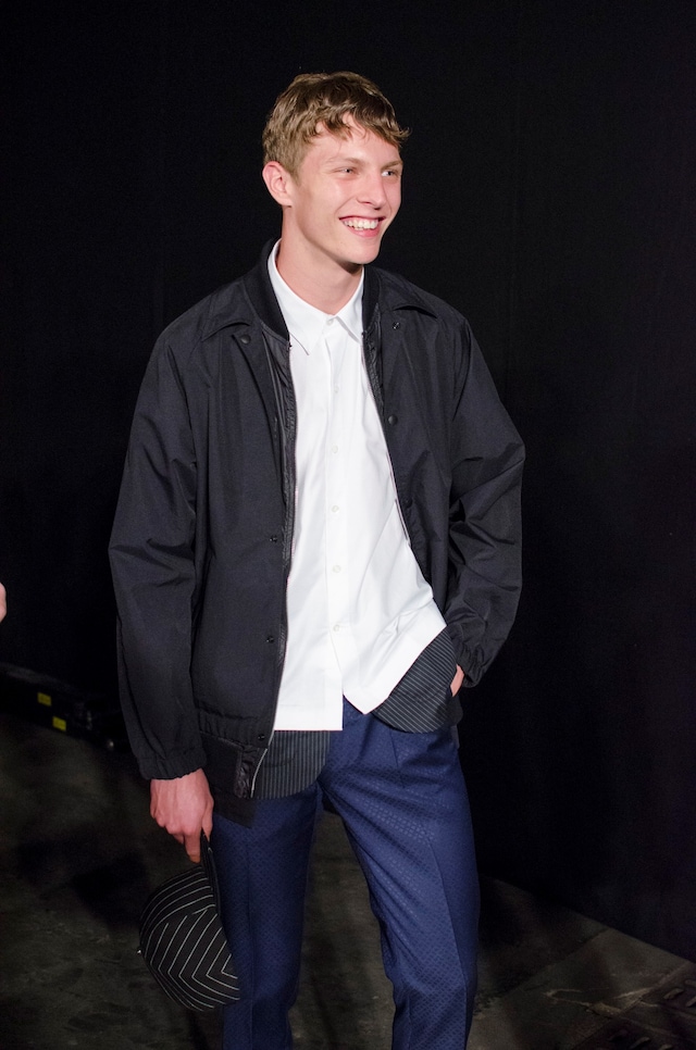 Casely-Hayford SS15 Mens collections, Dazed backstage 3