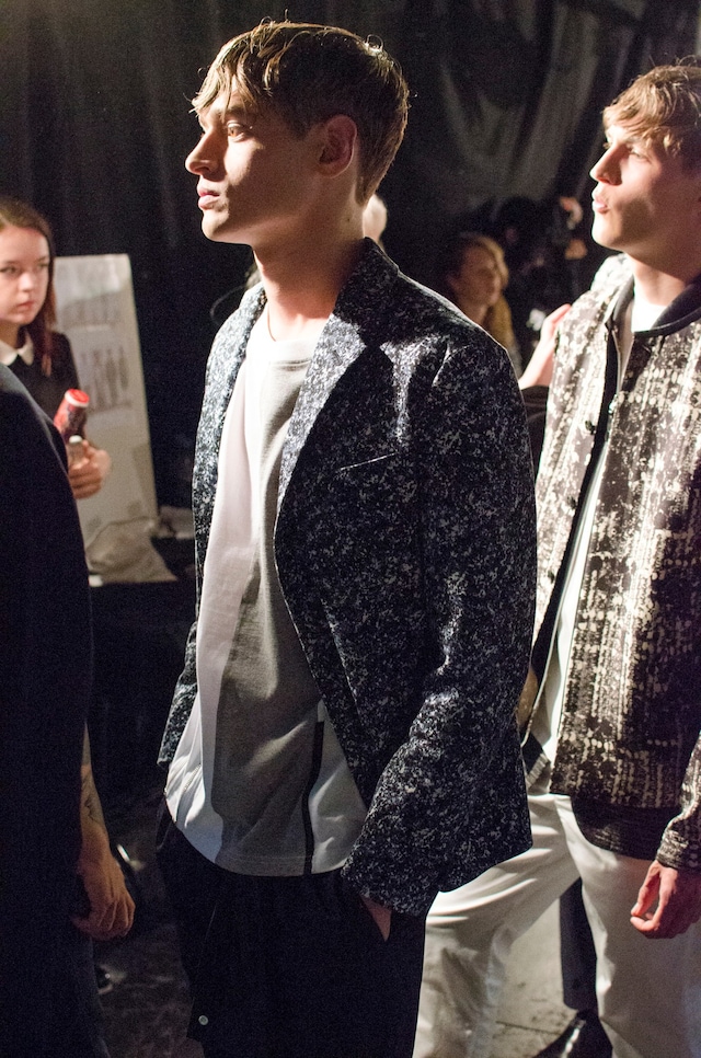 Casely-Hayford SS15 Mens collections, Dazed backstage 19