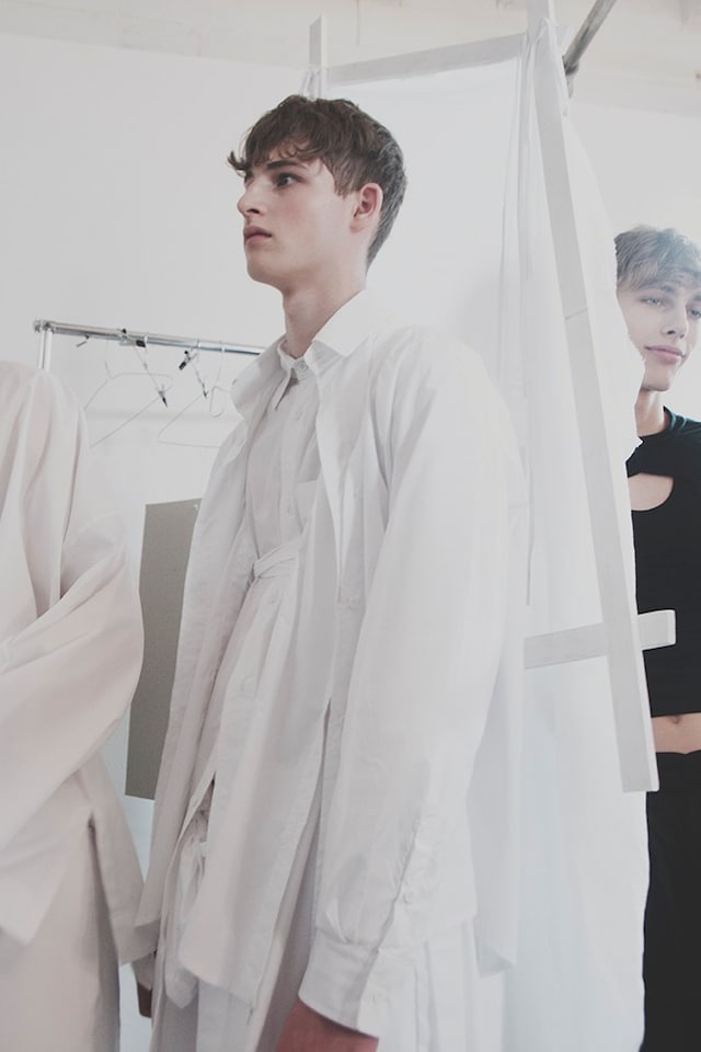 Craig Green SS15 Mens collections, Dazed backstage 6