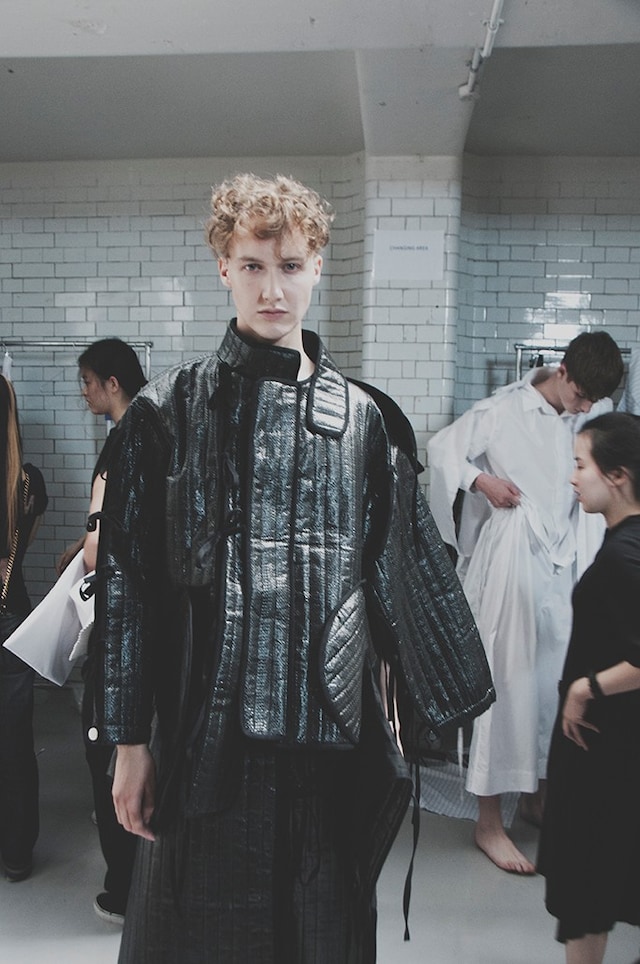 Craig Green SS15 Mens collections, Dazed backstage 7