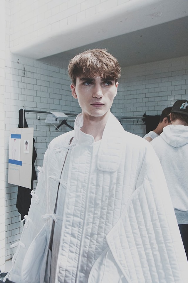 Craig Green SS15 Mens collections, Dazed backstage 5