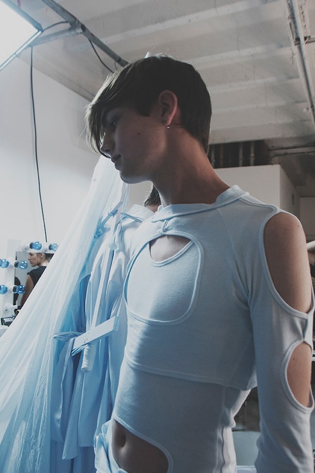 Craig Green SS15 Mens collections, Dazed backstage 17