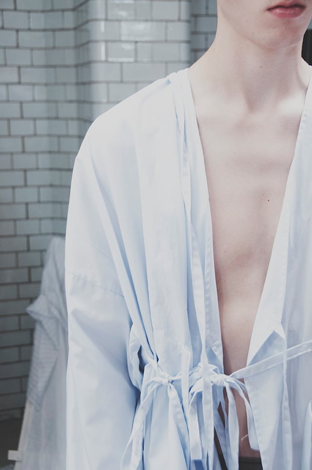Craig Green SS15 Mens collections, Dazed backstage 22