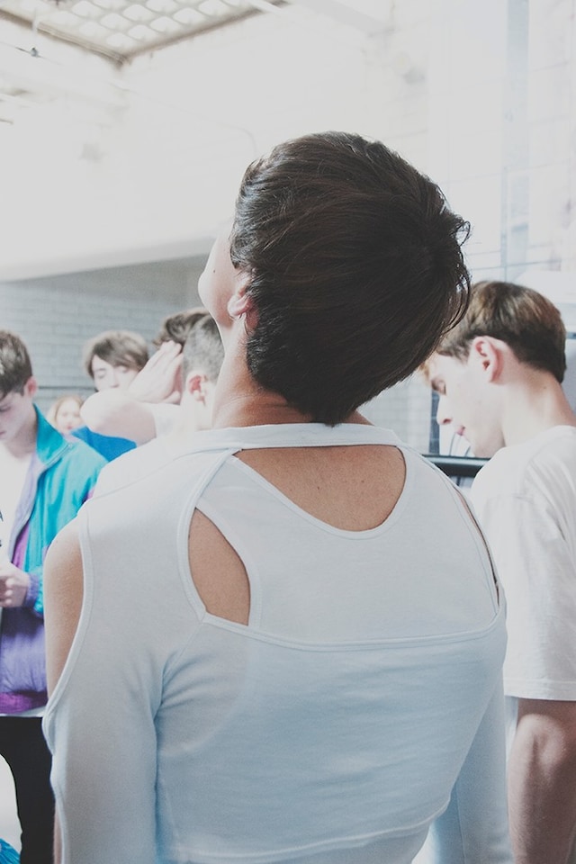 Craig Green SS15 Mens collections, Dazed backstage 24