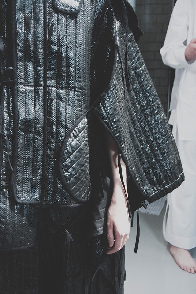 Craig Green SS15 Mens collections, Dazed backstage 25
