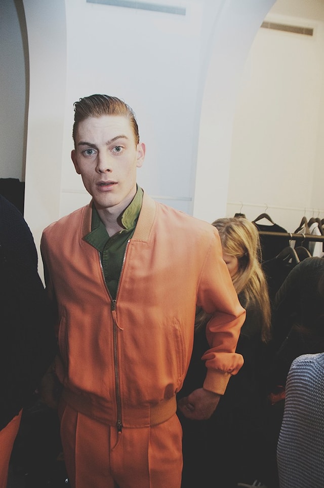 Joseph SS15 Mens collections, Dazed backstage 3