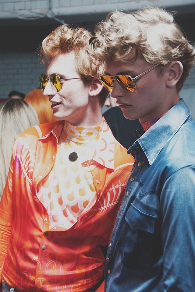 Katie Eary SS15 menswear backstage Dazed 4