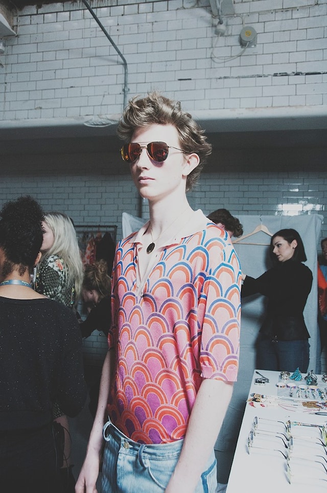 Katie Eary SS15 menswear backstage Dazed 6