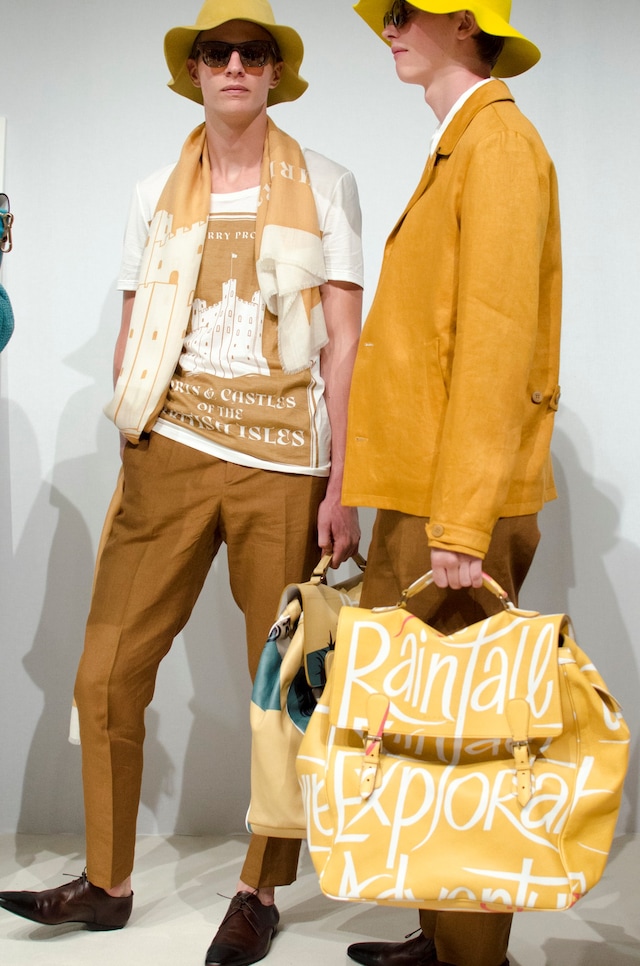 Burberry Prorsum SS15 Mens collections, Dazed backstage 1