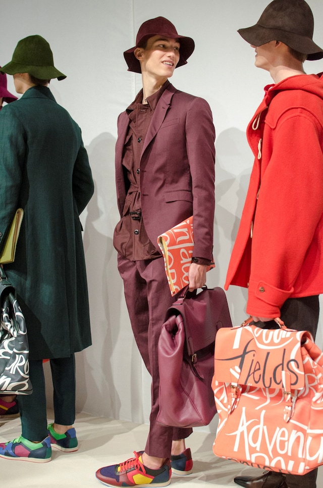 Burberry Prorsum SS15 Mens collections, Dazed backstage 3