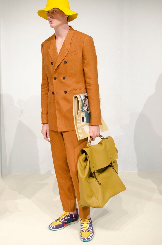 Burberry Prorsum SS15 Mens collections, Dazed backstage 5