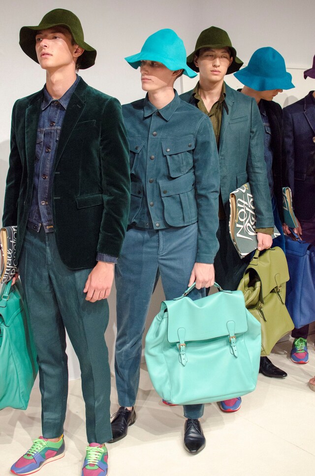 Burberry Prorsum SS15 Mens collections, Dazed backstage 6