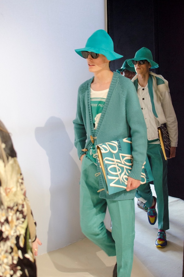 Burberry Prorsum SS15 Mens collections, Dazed backstage 11