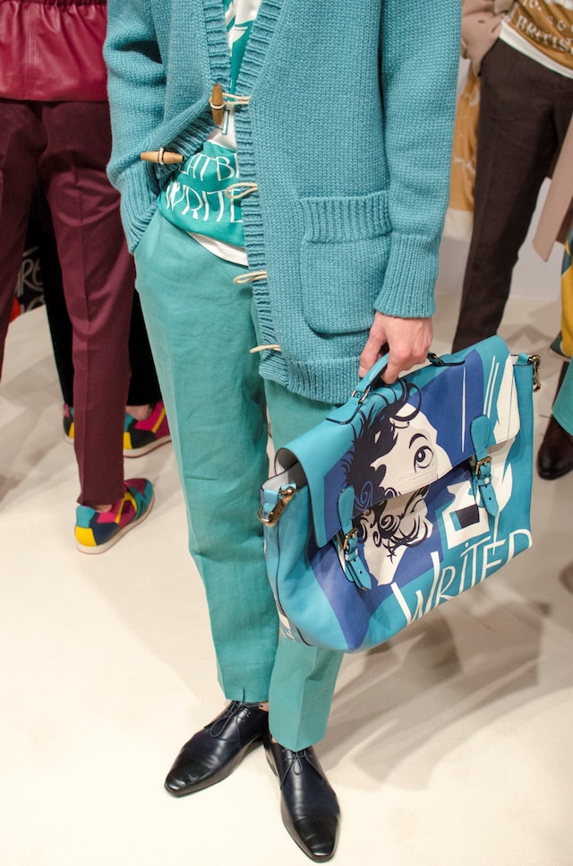Burberry Prorsum SS15 Mens collections, Dazed backstage 13
