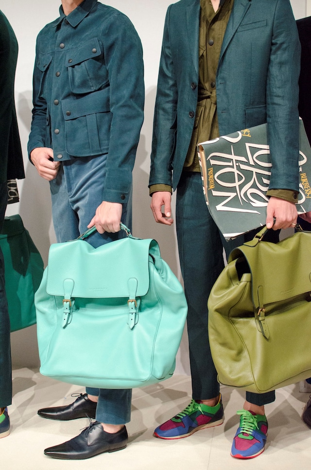 Burberry Prorsum SS15 Mens collections, Dazed backstage 14