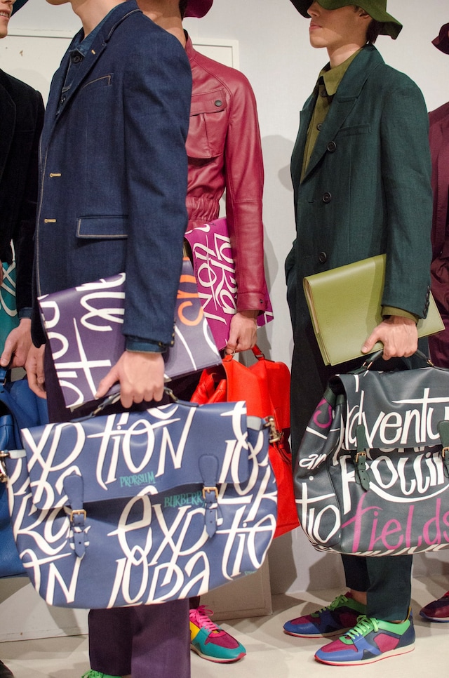 Burberry Prorsum SS15 Mens collections, Dazed backstage 15