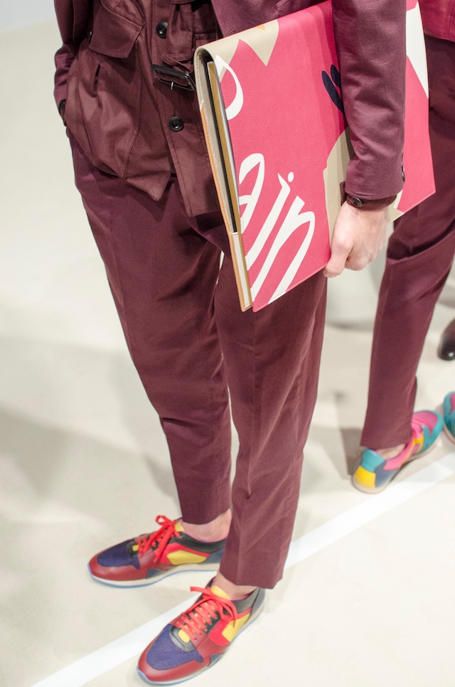 Burberry Prorsum SS15 Mens collections, Dazed backstage 23