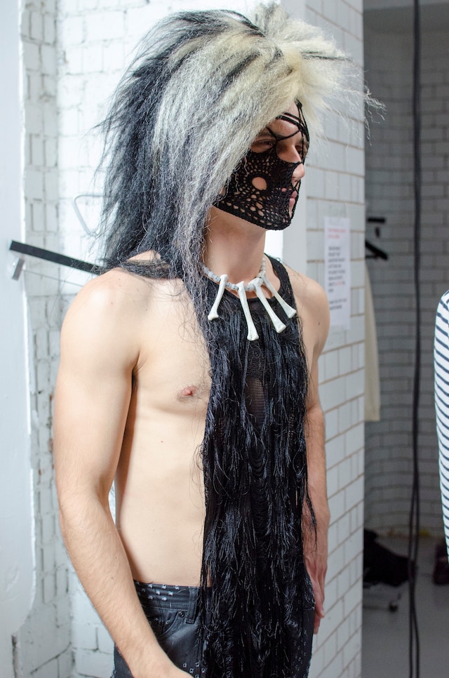 Sibling SS15 Mens collections, Dazed backstage 0