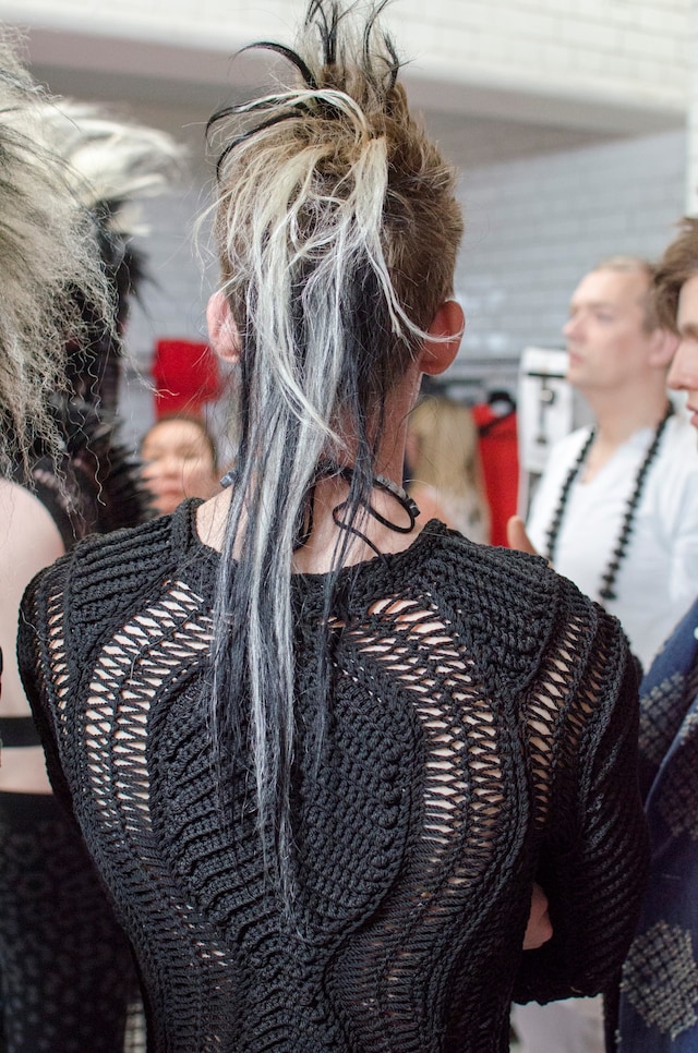 Sibling SS15 Mens collections, Dazed backstage 17