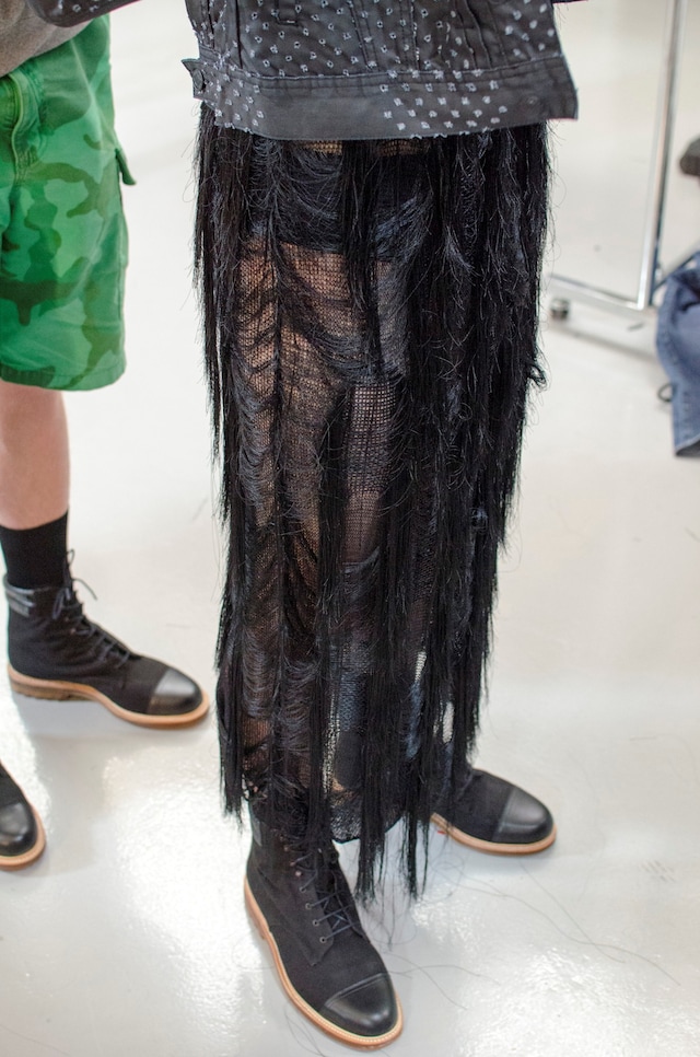 Sibling SS15 Mens collections, Dazed backstage 20