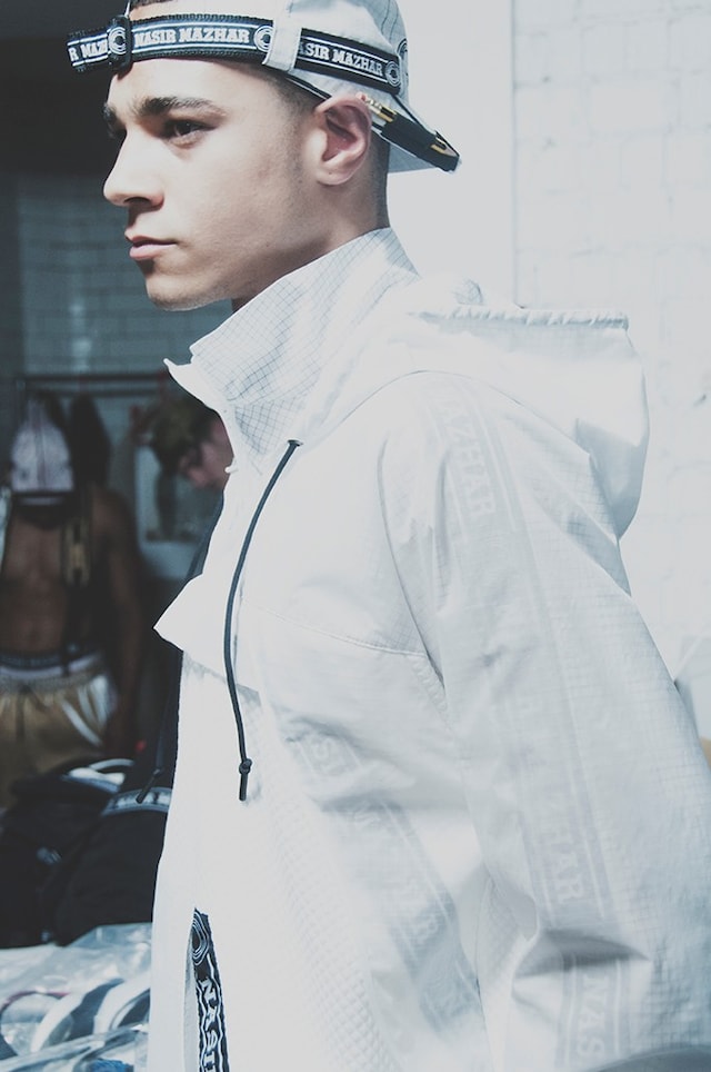 Nasir Mazhar SS15 Mens collections, Dazed backstage 3