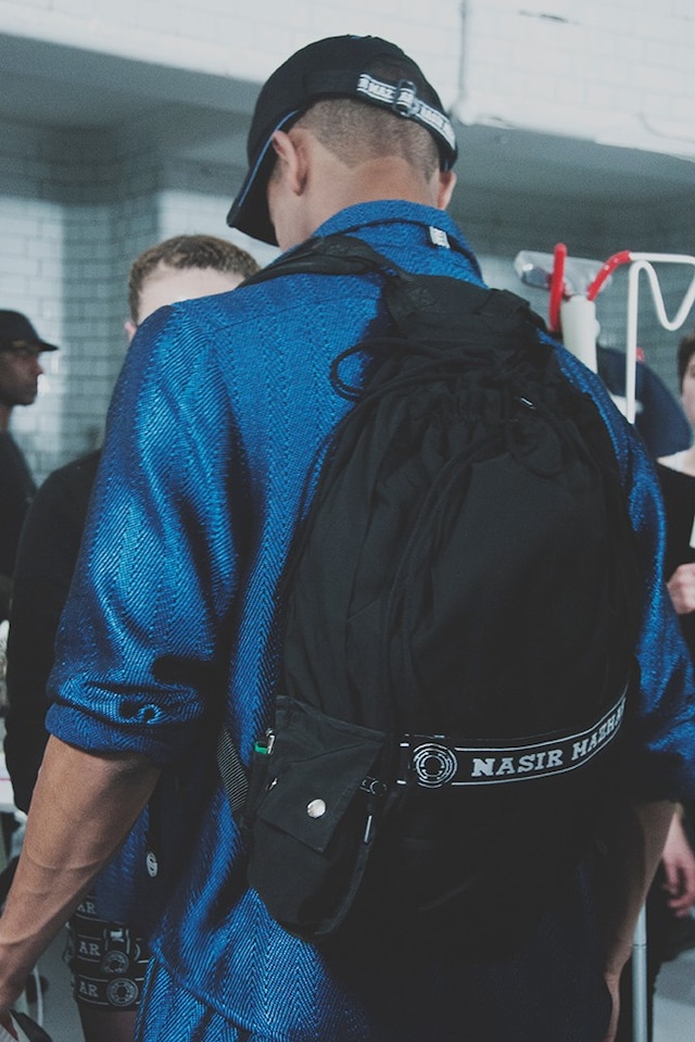 Nasir Mazhar SS15 Mens collections, Dazed backstage 21