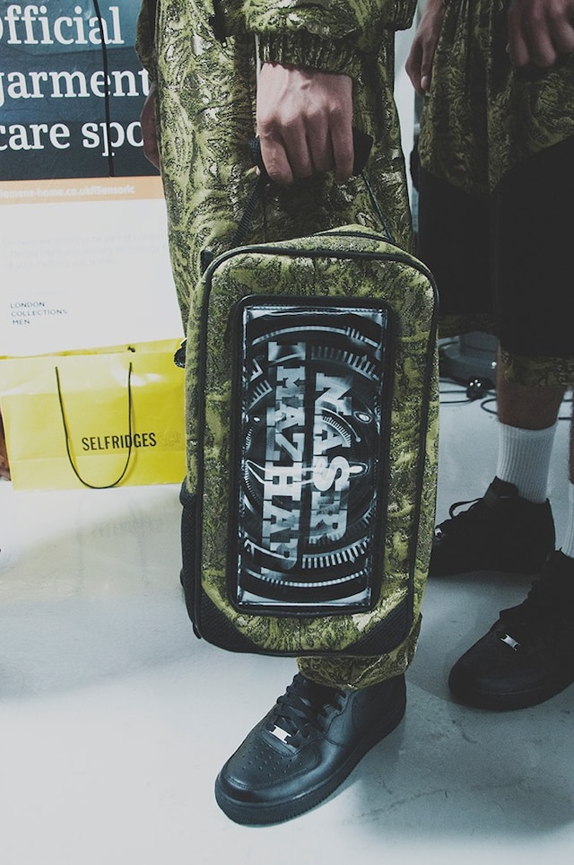 Nasir Mazhar SS15 Mens collections, Dazed backstage 25