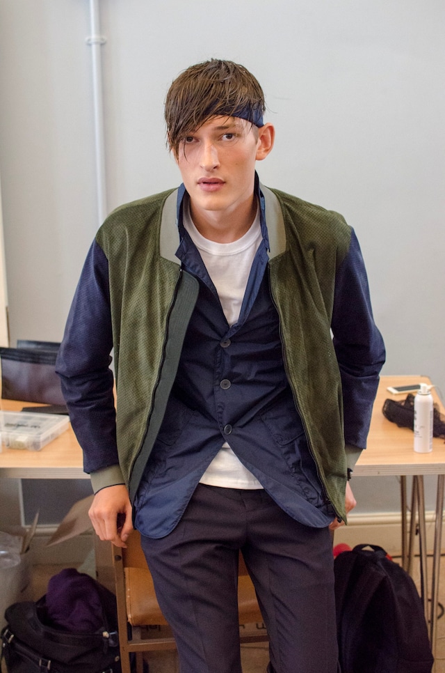 Baartmans and Siegel SS15 Mens collections, Dazed backstage 1