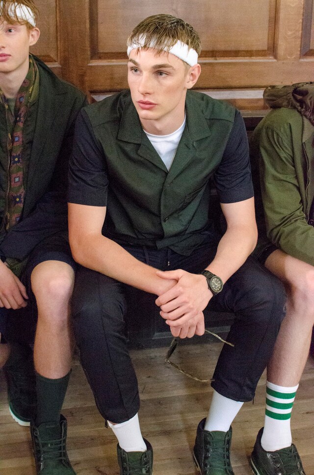 Baartmans and Siegel SS15 Mens collections, Dazed backstage 8