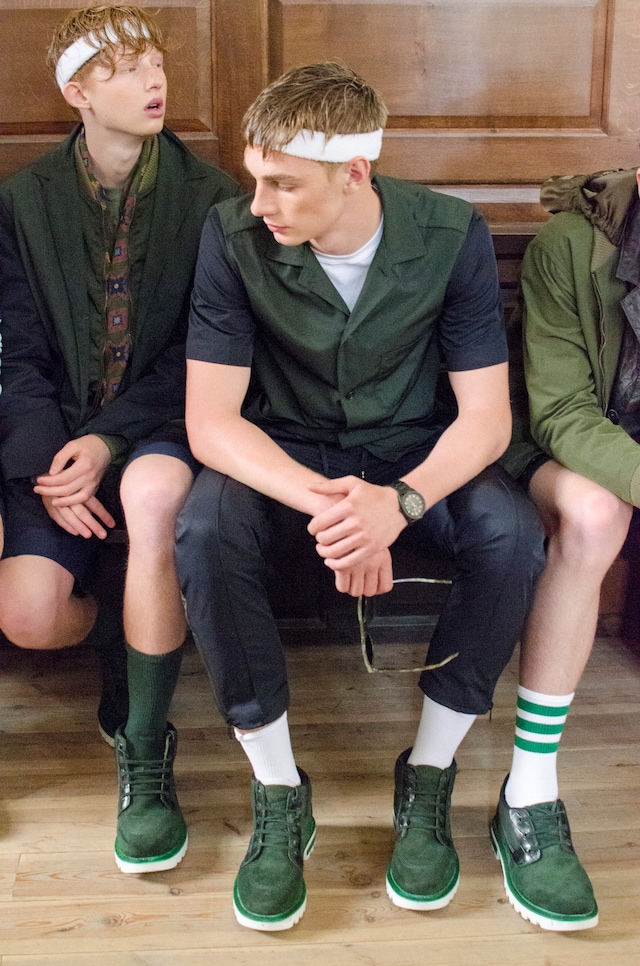 Baartmans and Siegel SS15 Mens collections, Dazed backstage 10