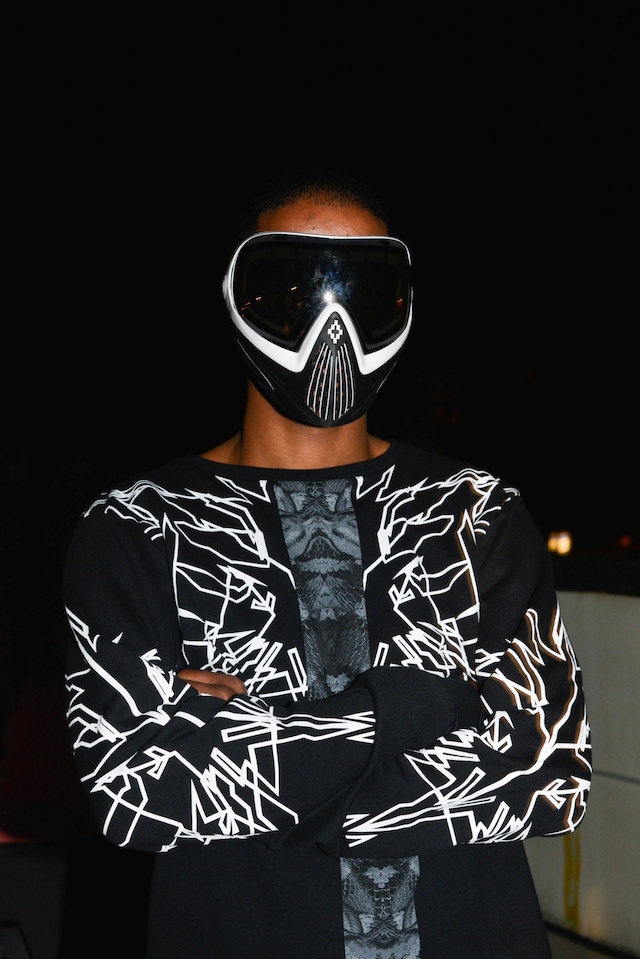 Marcelo Burlon SS15 Mens collections, Dazed backstage 1