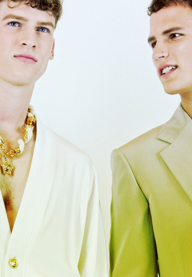 Versace SS15 Mens collections, Dazed backstage 6