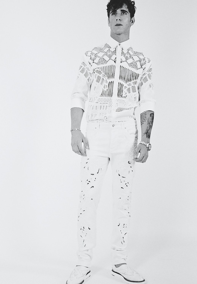 Versace SS15 Mens collections, Dazed backstage 10